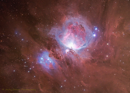 The Great Orion Nebula and friends (in Explore 10 April 2022)