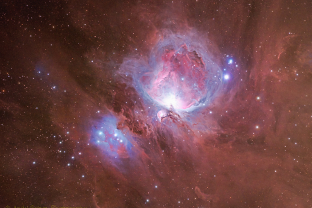 The Great Orion Nebula and friends (in Explore 10 April 2022)