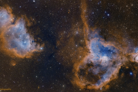 The Heart and Soul Nebulae (in Explore 2 January 2025)